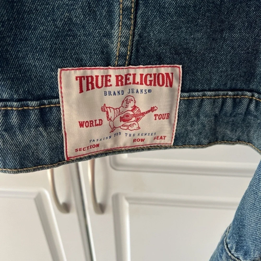True Religion Jesse SN Trucker Jean Jacket
